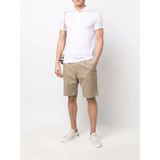Emporio Armani Erkek Kısa Kollu Pamuklu Beyaz Polo Yaka T-Shirt 8N1F98 1Juvz-0100 - 2XL