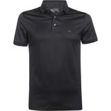 Emporio Armani Erkek Kısa Kollu Pamuklu Lacivert Polo Yaka T-Shirt 8N1F98 1Juvz-0920
