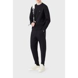 Emporio Armani Erkek Logolu Arka Cepli Ipli Lacivert Eşofman Altı 8N1P92 1JHSZ-0920 - 2XL