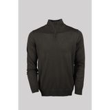 Emporio Armani Erkek Marka Logo Detaylı Dik Yaka Fermuar Kapamalı Siyah Kazak 8N1MUX 1MJXZ-05A6 - 2XL - Yeşil