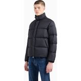 Emporio Armani Erkek Marka Logo Detaylı Regular Fit Uzun Kollu Lacivert Mont 8N1BN3 1NHQZ-F976 - 46