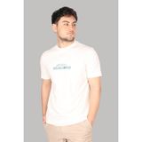 Emporio Armani Erkek Marka Logolu Organik Pamuklu Kısa Kollu Ekru T-Shirt 3D1TG8 1JOCZ-01A1 - 3XL