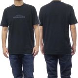 Emporio Armani Erkek Marka Logolu Organik Pamuklu Kısa Kollu Siyah1 T-Shirt 3D1TG8 1JOCZ-0050