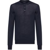 Emporio Armani Erkek Marka Logolu Uzun Kollu Slim Fit Lacivert Kazak 8N1F43 1M67Z-0922 - 50