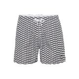 EMPORIO ARMANI Erkek MID Boxer Mayo, Beyaz/Siyah, M