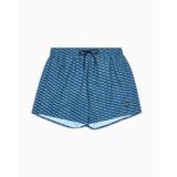 EMPORIO ARMANI Erkek Mid Boxer Mayo, Capt.blue/Arman.blue, L