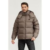 Emporio Armani Erkek Mont Çok Renkli, 48, EM003050AF18231, WALNUT, mens