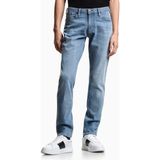 Emporio Armani Erkek Normal Bel Slim Fit Dar Paça Mavi Jeans EM000121 AF22800-MB003 - 40 - 32
