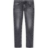Emporio Armani Erkek Normal Kalıp Eskitme Desenli Kartal Logo Işlemeli Gri Jeans EM000121 AF17860-M8001 - 31 / 32