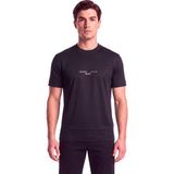 Emporio Armani Erkek Normal Kalıp Logo Işlemeli Kısa Kollu Siyah1 T-Shirt EM007353 AF10017-MB844 - 3XL