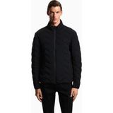 Emporio Armani Erkek Normal Kesim Dik Yaka Kapitoneli Siyah Ceket EM004947 AF18499-UC001 - 50
