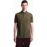 Emporio Armani Erkek Normal Kesim Kartal Logo Işlemeli Pamuklu Pike Kumaşlı Kısa Kollu Yeşil Polo Yaka T-Shirt EM006625 AF12955-U7046