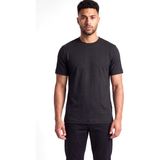 Emporio Armani Erkek Normal Kesim Pamuklu Jakarlı Jarse Kumaş Kısa Kollu Siyah T-Shirt EM007038 AF10762-FC328 - XL