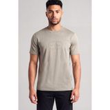Emporio Armani Erkek Normal Kesim Yuvarlak Yakalı Logo Desenli Kısa Kollu Gri T-Shirt EM004581 AF10017-U8049
