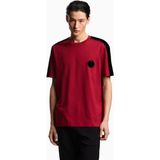 Emporio Armani Erkek Pamuklu Bisiklet Yaka Kısa Kollu Kırmızı T-Shirt EM005342 AF10017-U5078