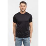 Emporio Armani Erkek Pamuklu Jersey Kumaş Marka Logolu Mavi T-Shirt