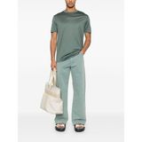 Emporio Armani Erkek Pamuklu Jersey Kumaş Marka Logolu Yeşil T-Shirt 8N1TE8 1JUVZ-U9083 - 3XL