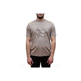 Emporio Armani Erkek Pamuklu Kısa Boy Rahat Kesim Günlük Bej T-Shirt -06H0 3D1TG3 1JPZZ