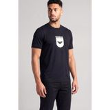 Emporio Armani Erkek Pamuklu Kısa Kol Bisiklet Yaka Armani Yazı Detay Siyah T-Shirt EM005551 AF25183-F8097 - 3XL