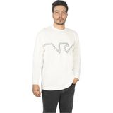 Emporio Armani Erkek Pamuklu Logo Detaylı Rahat Beyaz T-Shirt 6D1TDU 1JWZZ-01P3 - 3XL
