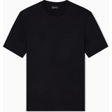 Emporio Armani Erkek Pamuklu Marka Logolu Bisiklet Yaka Siyah T-Shirt EM002996 AF13721-UC001 - XS