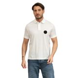 Emporio Armani Erkek Polo Yaka T-Shirt, Beyaz, XL Beden