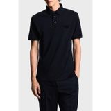 Emporio Armani Erkek Polo Yaka T-Shirt, Kartal Logolu, Pike Pamuklu, Kısa Kollu, Lacivert, M Beden
