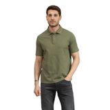 Emporio Armani Erkek Polo Yaka T-Shirt, Olivine Chevron, L Beden