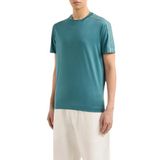 Emporio Armani Erkek Regular Fit Bisiklet Yaka Kısa Kol T-Shirt, Petrol, S