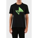 Emporio Armani Erkek Regular Fit Bisiklet Yaka Kısa Kollu T-Shirt, Siyah, M
