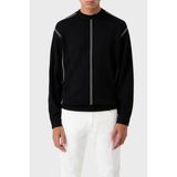 Emporio Armani Erkek Regular Fit Pamuklu Bisiklet Yaka Uzun Kollu Siyah Kazak 6R1MX3 1MOZZ-0999 - 3XL