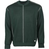 Emporio Armani Erkek Regular Fit Pamuklu Bisiklet Yaka Uzun Kollu Yeşil Kazak 6R1MX3 1MOZZ-0565