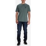 Emporio Armani Erkek Regular Fit Pamuklu Yuvarlak Yaka Ea Logolu Kısa Kollu Yeşil T-Shirt EM001068 AF12926-U9083 - XL