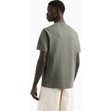 Emporio Armani Erkek Regular Fit Saf Pamuklu Jakarlı Kısa Kollu Yeşil T-Shirt -F8107 EM001289 AF10762