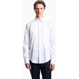 Emporio Armani Erkek Regular Fit Uzun Kollu Düğme Kapamalı Pamuklu Beyaz Gömlek EM000196 TE10156-U0002 - 39