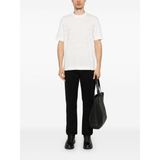 Emporio Armani Erkek Regular Fit Yuvarlak Yaka Pamuklu Kısa Kollu Beyaz1 T-Shirt -F0091 EM000943 AF10762