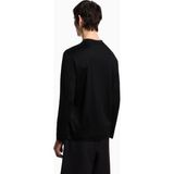 Emporio Armani Erkek Regular Fit Yuvarlak Yakalı Kartal Logolu Pamuklu Uzun Kollu Siyah T-Shirt EM004345 AF10761-UC001 - 2XL