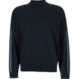 Emporio Armani Erkek Regular Fit Yuvarlak Yakalı Kartal Logolu Uzun Kollu Gri Kazak EM002423 AF14199-F8085 - S