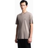 Emporio Armani Erkek Regular Fit Yuvarlak Yakalı Pamuklu Kısa Kollu Gri T-Shirt EM004585 AF10017-U8049 - XL