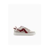 Emporio Armani Erkek Şerit İki Renk Detaylı Düz Taban Çok Renkli Sneaker -U571 X4X636 XR330