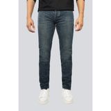 Emporio Armani Erkek Slim Fit Cep Detay Uzun Dar Paça Denim Kumaş Lacivert Jeans EM000668 AF17486-MB002 - 30 / 32
