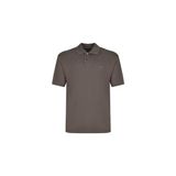 Emporio Armani Erkek Slim Fit Kartal Logo Işlemeli Kısa Kollu Kahverengi Polo Yaka T-Shirt EM004526 AF13721-U6200
