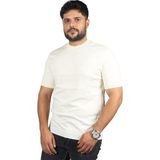 Emporio Armani Erkek Slim Fit Kısa Kollu Logolu Bisiklet Yaka Bej T-Shirt 6R1TEB 1JFIZ-0108 - XL