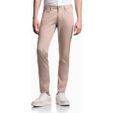 Emporio Armani Erkek Slim Fit Pamuklu Dar Paça Deri Logo Etiketli Bej Jeans EM000121 AF22611-U1041 - 36 / 32