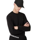 Emporio Armani Erkek Sweatshirt Black, Siyah, S
