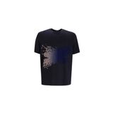Emporio Armani Erkek T-Shirt, Normal Kalıp, Pamuklu Esnek Kumaş, Logo Detaylı, Kısa Kollu, Lacivert, XL