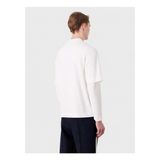 Emporio Armani Erkek Uzun Kollu Günlük Kullanım Normal Kesim Beyaz T-Shirt 6R1TBZ 1JWZZ-0101 - XL