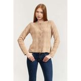 Emporio Armani Hırka, S, EW002176AF18280, Bej, Kadın