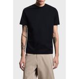 Emporio Armani İpek Karışımlı Jakarlı Regular Fit Bisiklet Yaka T Shirt Erkek T SHİRT EM004917 AF23458 FB452