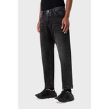 Emporio Armani J69 Streç Pamuklu Düşük Bel Loose Fit Boru Paça Jeans Erkek Kot Pantolon 6R1J69 1dqvz 0006